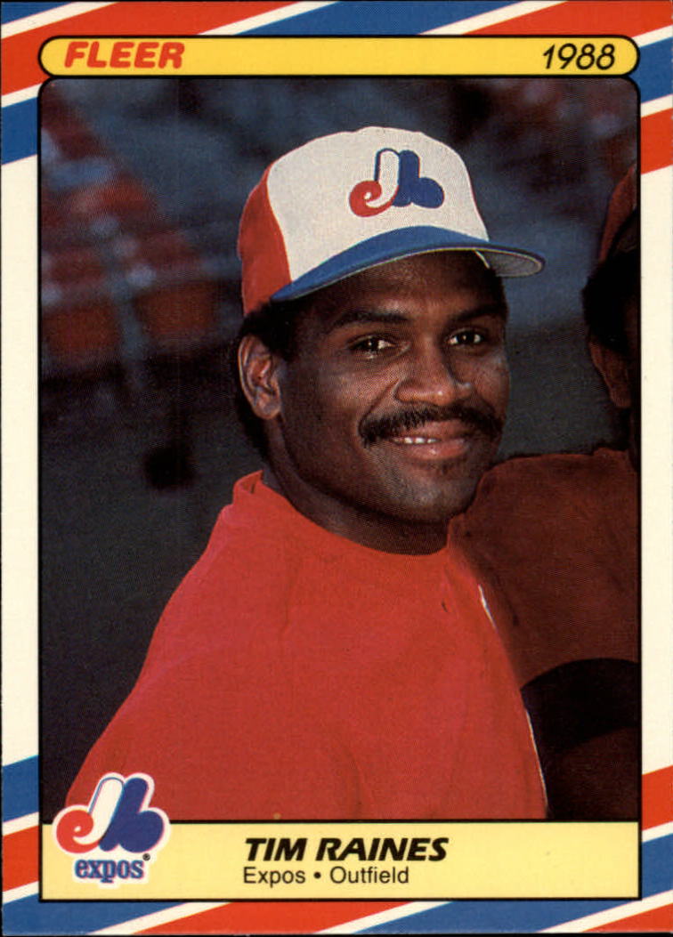 1988 Fleer Superstars Baseball Cards   029      Tim Raines